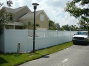 Vinyl Fence