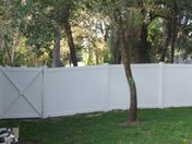 Vinyl Fence