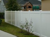 Vinyl Fence