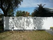 Vinyl Fence