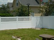 Vinyl Fence