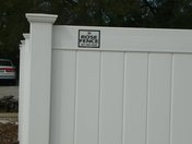 Vinyl Fence