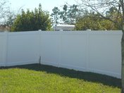 Vinyl Fence