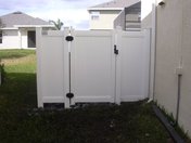 Vinyl Fence