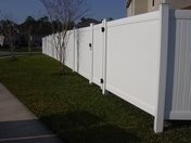 Vinyl Fence