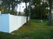 Vinyl Fence