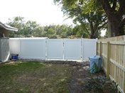 Vinyl Fence