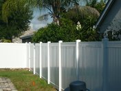 Vinyl Fence