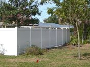 Vinyl Fence