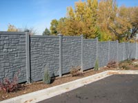 Grey stone wall